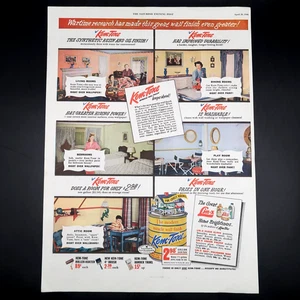 Kem-Tone Lack Werbung Vintage Original 1946 Heimwerker Hardware - Bild 1 von 4