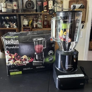 Braun (JB 7000) Black PureMix Work Top Jug Blender With Pulse Feature **READ** - Picture 1 of 10