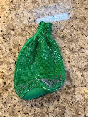 Wicked For Good Absolut Green & Pink Sequin Bottle Cover Coozie 2025 - Image 1 of 4