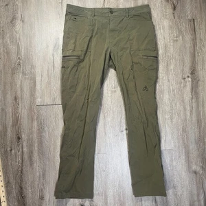 Eddie Bauer First Ascent Hose Damen Gr. 14 Grün Baumwolle Nylon Wandern - Bild 1 von 7