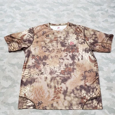 Рубашка мужская Killik XL зеленый камуфляж охотничий пуловер с коротким рукавом - Изображение 1 из 4