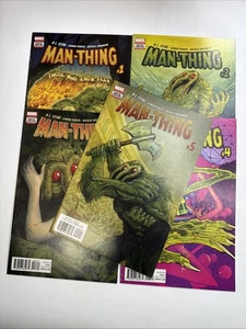 Man-Thing Limited COMPLETE Series 1 2 3 4 5 2017 MARVEL R.L. Stine - Picture 1 of 23