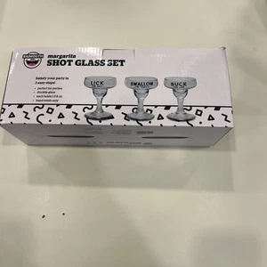 3-teiliges Set Schnapsglas Set Margarita lecken, schlucken, saugen, heißer Artikel Tequila �� - Bild 1 von 2