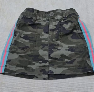 GAP Kids Camo Skirt Youth Size Small Side Stripes - Picture 1 of 4