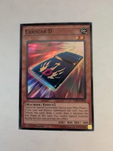 Yu-Gi-Oh Card - THSF-EN044 - CARDCAR D (super rare holo) - NM/M - Picture 1 of 1