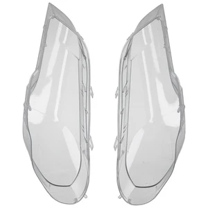 Clear Front Pair Headlight Lens Cover  For BMW X5 E70 2007-2013 Left+Right - Picture 1 of 20