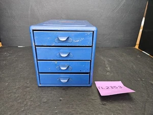VTG COMPANION POWER TOOLS 4 DRAWER METAL PARTS STORAGE/ORGANIZER USA (TL2353) - Picture 1 of 10