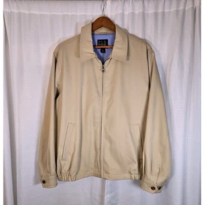 JOS. A. Bank Traveler's Collection Herren Jacke Medium hellbraun durchgehender Reißverschluss Freizeit - Bild 1 von 9