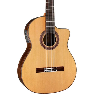 Cordoba C7-CE CD Classical Nylon Acoustic-Electric Guitar Natural - Image 1 of 4