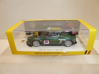 Spark 1/43 SB018 Lotus #70 24h Spa 2011 E Pisgopo /G Mansell / L Mansell 178/500 - Photo 1/4