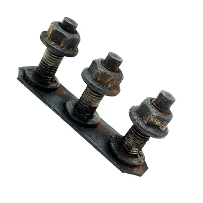 2005 - 2024 Ford F250 4X4 Track Bar Bracket Bolt Nut Bracket 3 Bolts 1 Bracket - Image 1 of 4