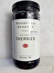 Woodford Reserve Bourbon Cherries 13.5 oz Pitted and Long-Stem from Oregon 10/25 - Picture 1 of 1
