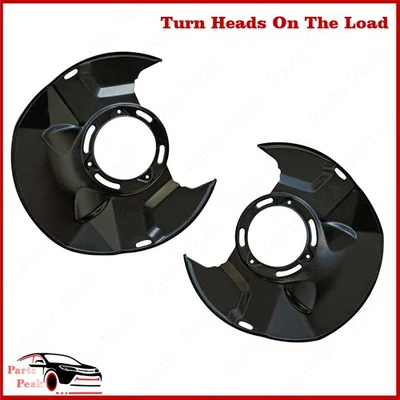 New For Honda Accord 2016 2017 2.4L 3.5L Front LH & RH Side Brake Dust Shield - Image 1 of 4