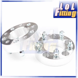 2PCS 5x127 to 5x127 Wheel Spacers 1.5" Thick | 1/2" Studs | 5x5.5 to 5x5.5 |5lug - Picture 1 of 3