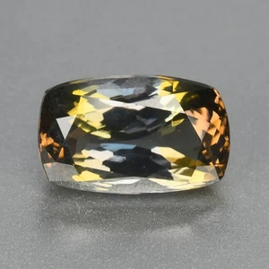 Encantador cojín corte IF 2,92 quilates 10,2 x 6,3 mm 100 % natural azul verde tanzanita - Imagen 1 de 5