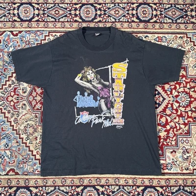 Vintage 90s Starlight Inn Strip Club T Shirt Size XXL Black Vtg  - Image 1 of 4