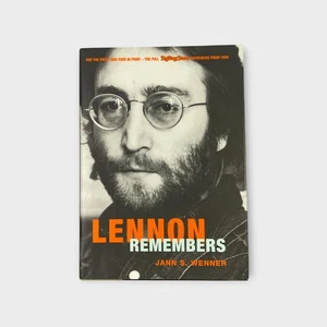 Lennon Remembers Jann S. Wenner 2000 New Edition Rolling Stone Press - Imagen 1 de 5