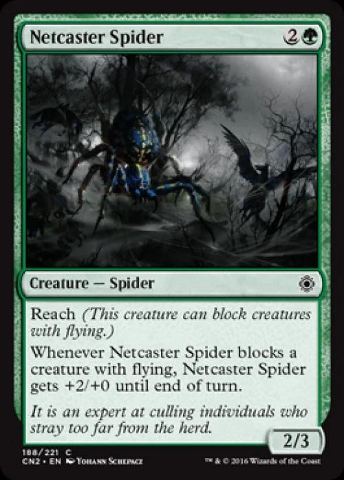 Netcaster Spider - Near Mint MTG Conspiracy: Take the Crown - Image 1 of 1