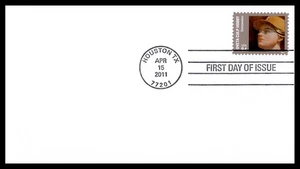 US FDC # 4510 84c Oveda Culp Hobby none  blk cancel 2011, 9J988 - Picture 1 of 1