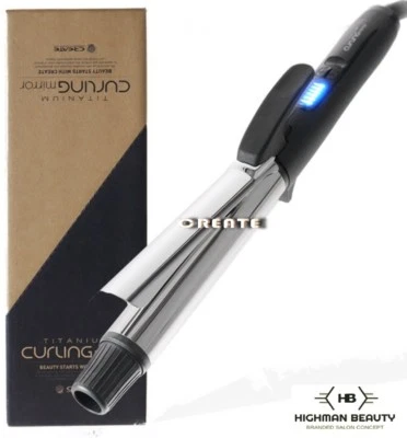 Create NEW Titanium Curling Mirror Hair Straightner iron L-32mm MADE IN KOREA - Image 1 of 4