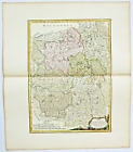 "France Berri Nivernois, Marche, Bouantique" Original Antique Bonne Map 1771