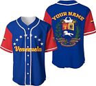 Personalized Custom Name Venezuela Baseball Jersey Shirt S-5Xl, Venezuela Jersey