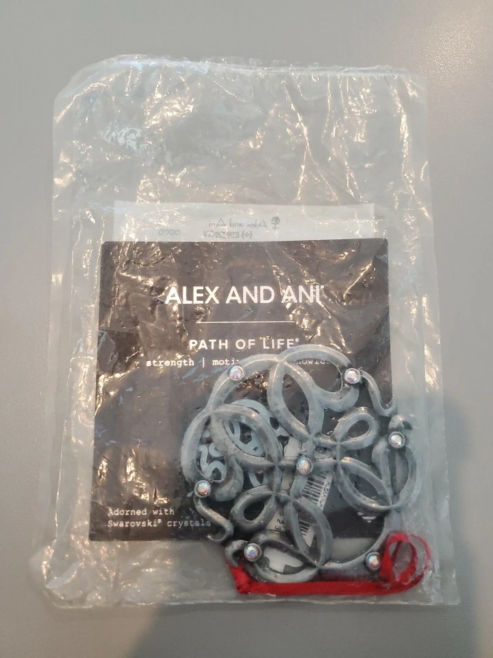 Alex and Ani Christmas Path of Life Ornament. 2017