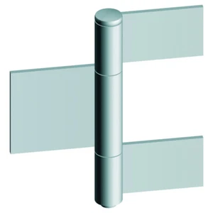 Pesca de puerta 3 piezas, Ø22 mm, crudo 220 mm | Bisagra, bisagra de puerta, cinta de puerta, pesca de puerta - Imagen 1 de 2