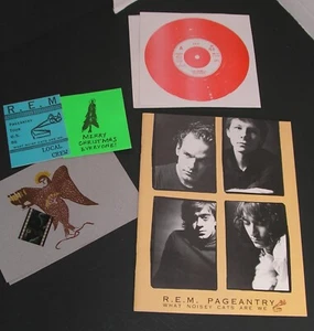 R.E.M. 1986 PAGEANTRY TOUR CONCERT PROGRAM BOOK  With Extra`s - Picture 1 of 12