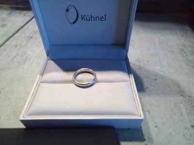 platin ehering 950 4mm, ca. 9 gramm schwer - Bild 1 von 3