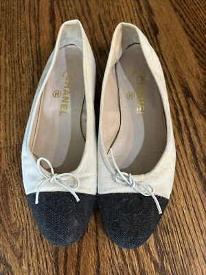 Sapatilhas de balé Chanel Cambon 37 - Imagem 1 de 4