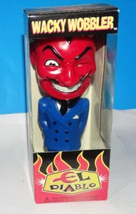 Traje Funko Wacky Wobbler Vintage Funko El Diablo Azul Raro - Imagen 1 de 6