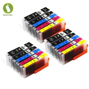 15 Ink Cartridge PGI-550XL CLI-551XL For Canon Pixma IP7200 MG6650 MG7550 MG7150 - Picture 1 of 8