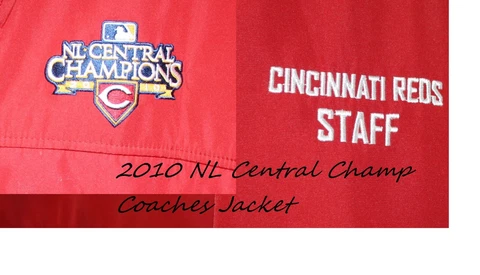 Antigua Cincinnati Reds Light Weight Cold Weather Water Resist Men's Jacket VGC Cover