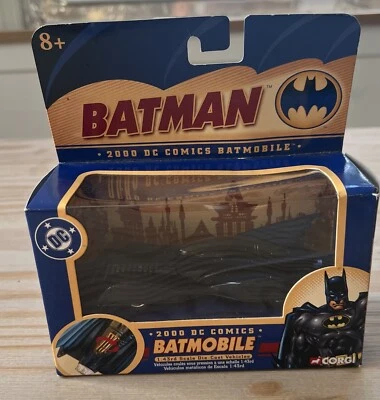 2000 Batman Die-Cast Batmobile 1:43 Scale CORGI 77302 DC Comics BMBV1 NEW! - Image 1 of 2