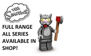 Lego Scratchy Los Simpson Serie 1 Sin Abrir Nuevo Sellado de Fábrica - Imagen 1 de 2