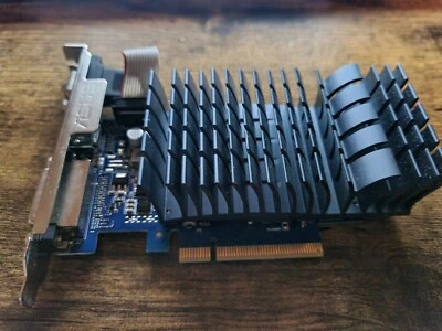 ASUS NVIDIA GeForce GT 710 Low Profile 1GB Video Graphics Card GT 710-1-SL - Image 1 of 4