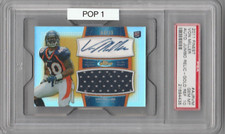 2011 Topps Finest Jumbo Relic Gold Refractor Von Miller Auto Rookie #4/25 PSA 10