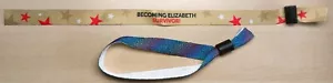 Becoming Elizabeth Survivor! wrap wristband unused plus additional blue band - Foto 1 di 1