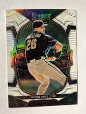 🔥2023 Panini Select Robby Snelling Concourse White Prizm #’d /149 SP Padres