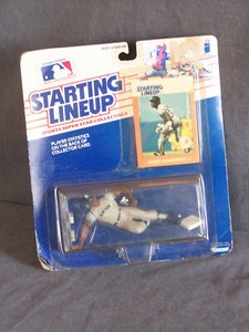 1988 Kenner Starting Lineup Rickey Henderson NY Yankees MLB Baseball Figure