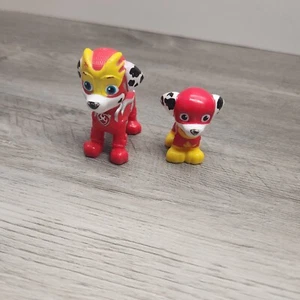 Paw Patrol Mighty Pups Super Marshall Paws Hero Figurine - Picture 1 of 7