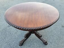 19th Century American Made Solid Mahogany Federal Center Table 1830-1840