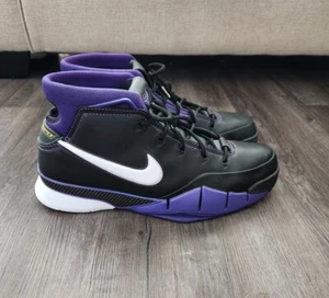 Nike Zoom Kobe 1 Protro Blackout Size 14 Basketball Shoes - Picture 1 of 9