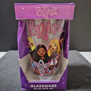 BRATZ 16 oz Glassware ~BRATZ Doll Glass~ Brand New - Picture 1 of 9
