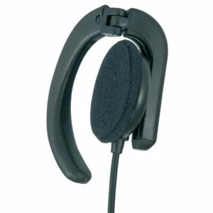 Mono Earphone Adjustable Hinged 'Ear-Hook' To Fit Either Ear Speaker - Picture 1 of 1