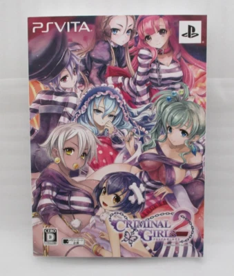 PSVITA CRIMINAL GIRLS 2 Limited Edition w/ CD & Eye Mask Japan Import PS VITA - Image 1 of 4