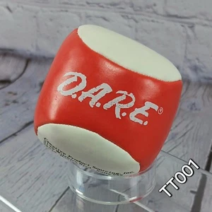 Vintage DARE D.A.R.E. Hackey Sack Hacky Drug Prevention 90s Bean Ball sXe RARE - Picture 1 of 8