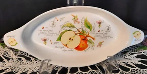 Oval Baking Dish Kent Pottery New Fruit Collection Apple - Picture 1 of 6