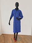 3067 Jelly Vintage Women's Midi Dress, Size XS-M - Blue